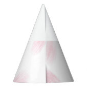 Food Catering Whimsical Unicorn Lady Feesthoedjes (Achterkant)