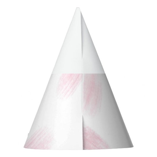 Food Catering Whimsical Unicorn Lady Feesthoedjes (Achterkant)