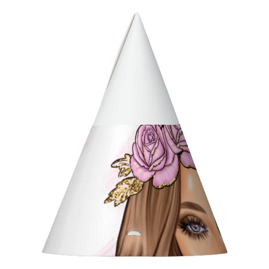 Food Catering Whimsical Unicorn Lady Feesthoedjes (Links)