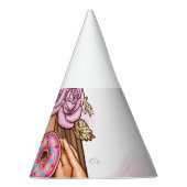 Food Catering Whimsical Unicorn Lady Feesthoedjes (Rechts)