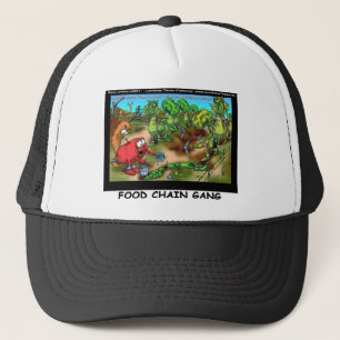 Food Chain Gang Grappige Cadeaus T-shirts Kaarten Trucker Pet