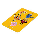 Food Characters Magneet (Linkerzijde)
