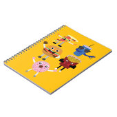 Food Characters Notitieboek (Linkerzijde)