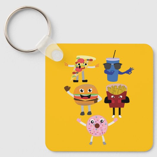 Food Characters Sleutelhanger (Voorkant)