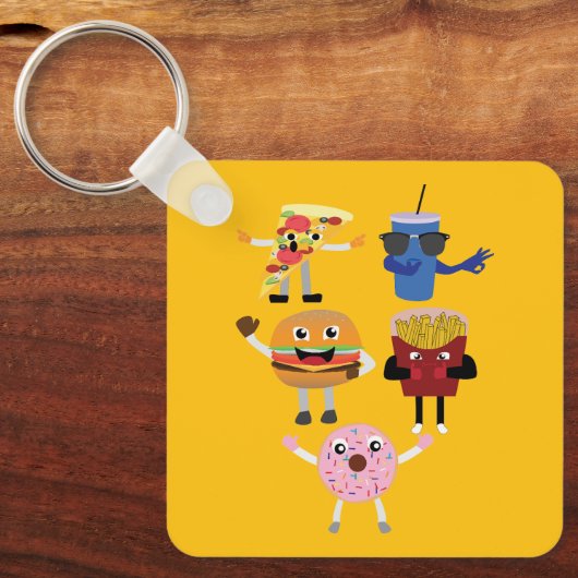 Food Characters Sleutelhanger (Voorkant)