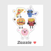 Food Characters Sticker (Vel)