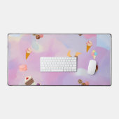 Food cloud bureau mat (Keyboard & Muis)