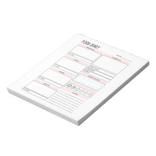Food Diary Planner Notitieblok