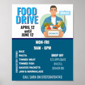 Food DRIVE-Poster Poster (Voorkant)