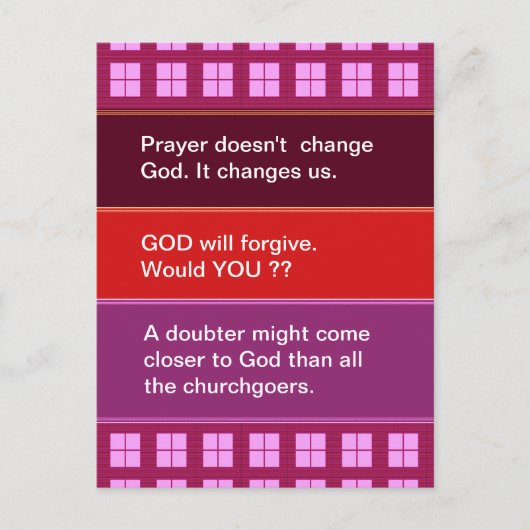 Food for thought: Practical Wisdom Words Briefkaart (Voorkant)