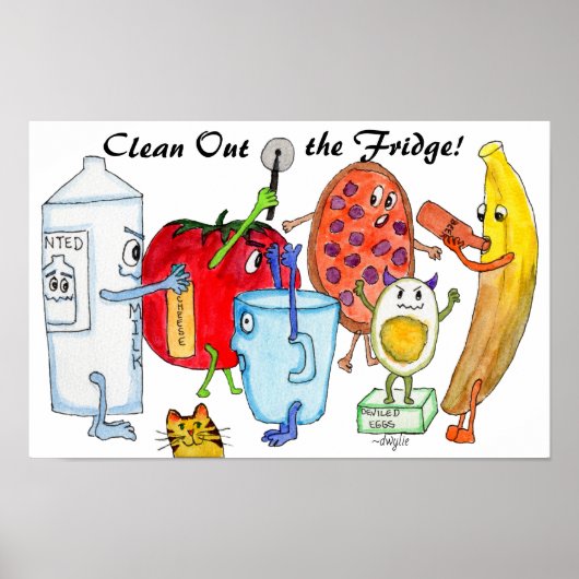 Food Gone Bad Poster (Voorkant)