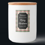 Food Jar Christmas Cookies Labels Cadeau Stickers<br><div class="desc">Personaliseer deze klassieke food treat jar labels door de informatie aan te passen aan uw behoeften. Het ontwerp is van originele kunst.</div>