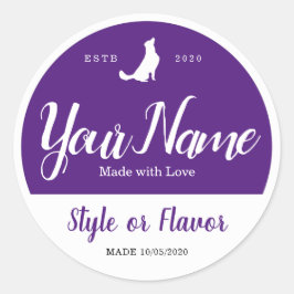 Food Jar en Deksel Labels - Voeg je eigen woorden