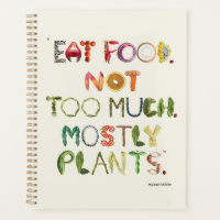 Food journal geweldig voor hele voedsel plant geba