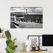 Food Line: 1943 Poster (Thuiskantoor)