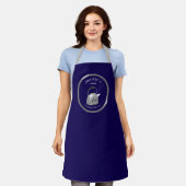 Food Made With Love Teapot Cook's Apron Schort (Gedragen)