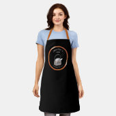 Food Made With Love Teapot Cook's Apron Schort (Gedragen)