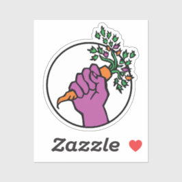 Food Not Bombs logo Sticker