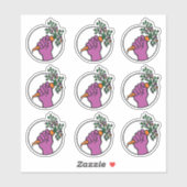 Food Not Bombs logo sticker pack (Vel)