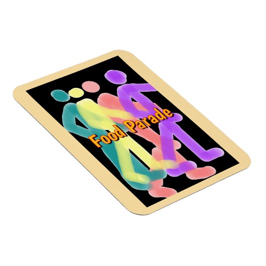 Food Parade Refrigerator  Magneet (Rechterzijde)