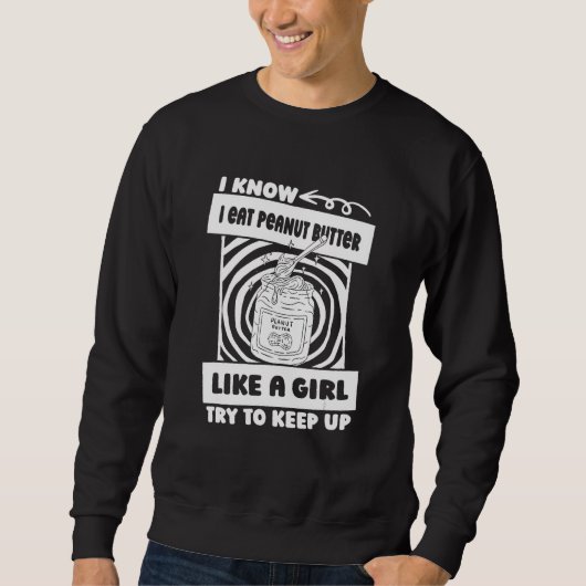 Food  Peanuts Peanut Butter Trui (Voorkant)