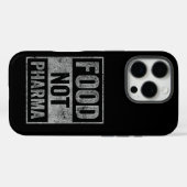 Food Pharma niet natuurlijke biologische voeding Case-Mate iPhone Case (Achterkant (horizontaal))