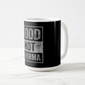 Food Pharma niet natuurlijke biologische voeding Koffiemok (Voorkant rechts)