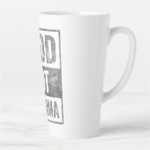 Food Pharma niet natuurlijke biologische voeding Latte Mok (Rechts)