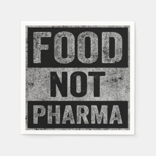 Food Pharma niet natuurlijke biologische voeding Servet