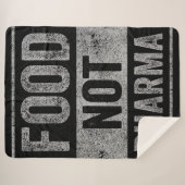 Food Pharma niet natuurlijke biologische voeding Sherpa Deken (Voorkant (horizontaal))