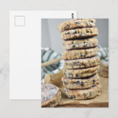 Food Photography British Pastry Welshcakes Stack Briefkaart (Voorkant / Achterkant)