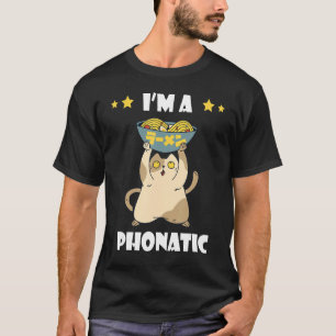 Food Pun Cat Pho Noodle Vietnamese Food T-shirt