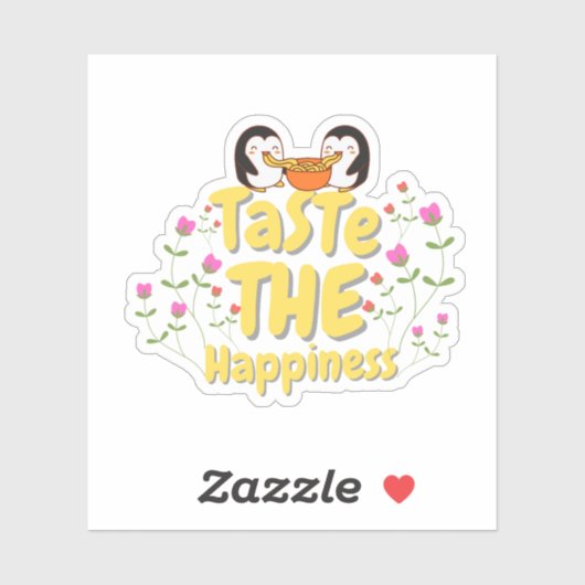 Food Quote Sticker  (Vel)