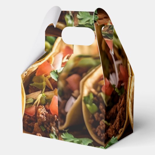 food/ restaurant/ package style bedankdoosjes (Achterkant)