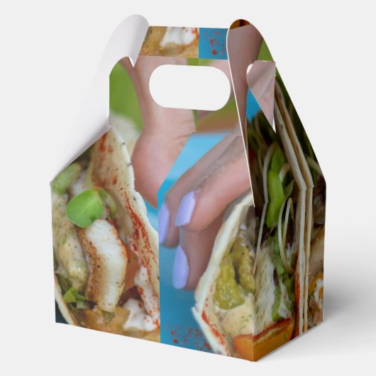 food/ restaurant/ package style bedankdoosjes (Achterkant)