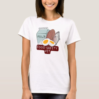 Food Safety Vet–Veterinary Food Inspection Design T-shirt