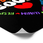 Food Services Crew Cafeteria Cook Helper School Sq Poster (Hoek)