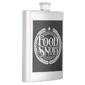 Food Snob - grappig eten liefhebber Flacon (Rechts)