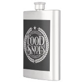 Food Snob - grappig eten liefhebber Flacon (Links)