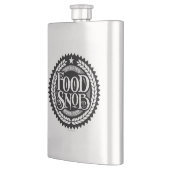 Food Snob - grappig eten liefhebber Flacon (Links)