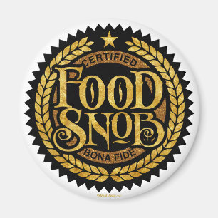 Food Snob - grappig eten liefhebber Magneet