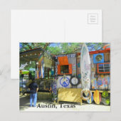 Food Truck, Austin Texas Briefkaart (Voorkant / Achterkant)