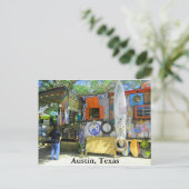Food Truck, Austin Texas Briefkaart (Staand voorkant)