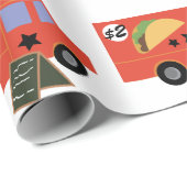 Food Truck Cadeaupapier (Rol Hoek)