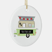 Food Truck Court Keramisch Ornament (Rechts)