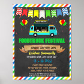Food Truck Event sjabloon Poster (Voorkant)