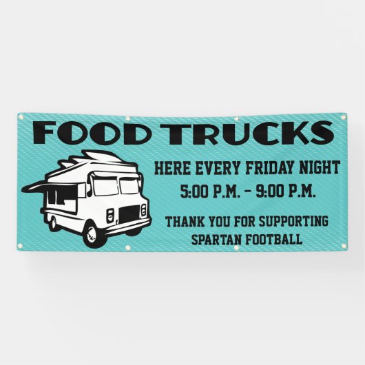 Food Truck Event Spandoek (Horizontaal)