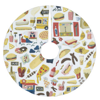 Food Truck Fest: Cartoon Patroon Kerstboom Rok