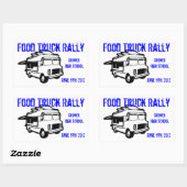 Food Truck Promotie Sticker (Vel)
