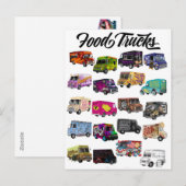 Food Truck Puns Briefkaart (Voorkant / Achterkant)